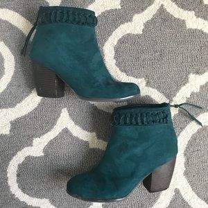 O’Neill Blue Suede Booties